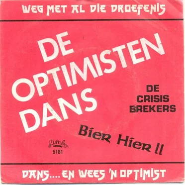 De optimisten-dans by De Krisisbrekers - album cover