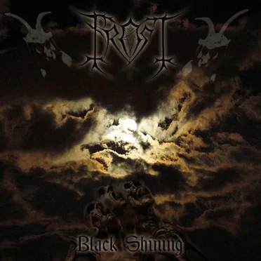 Black Shining by Frost - album cover