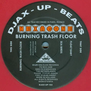 Burning Trash Floor by Hexagone - album cover