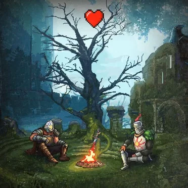 Dark Souls but it's lofi beats