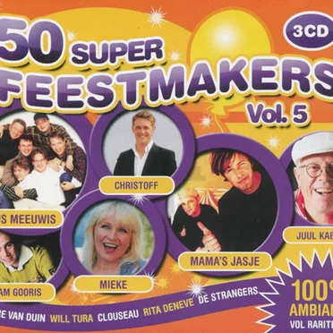 50 super feestmakers, vol. 5 by Various Artists - album cover