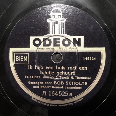 Ik heb een huis met een tuintje gehuurd / Een-twee-drie-vier, ober een bier!