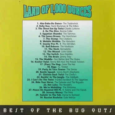Land of 1,000 Dunces: Best of the Bug Outs by Various Artists - album cover