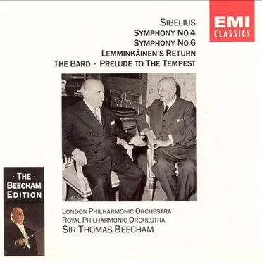 Symphonies no. 4 / Symphony no. 6 / Lemminkäinen's Return / The Bard / Prelude to the Tempest