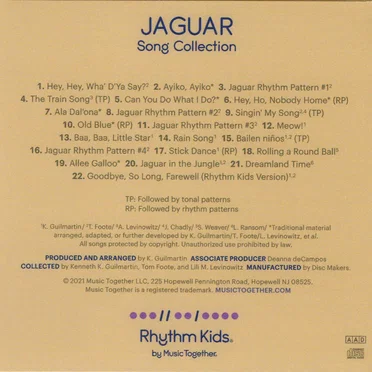 Rhythm Kids JAGUAR Song Collection