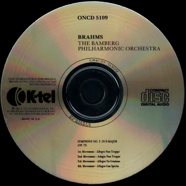 Symphony no. 2 in D major, op. 73