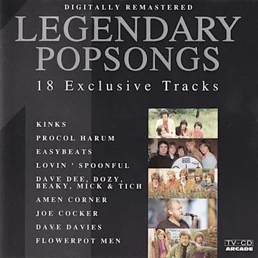 Legendary Popsongs by Various Artists - album cover