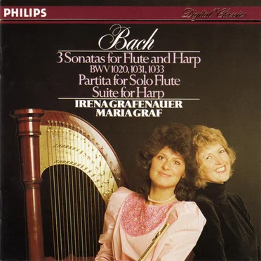 3 Sonatas for Flute and Harp: BWV 1020, 1031, 1033 / Partita for Solo Flute / Suite for Harp