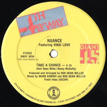 Take a Chance by Nuance - album cover