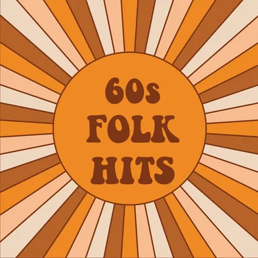 60s Folk Hits by Various Artists - album cover