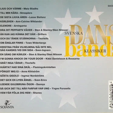 Svenska Dansbands Klassiker by Various Artists - album cover