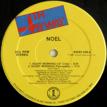 Silent Morning by Noel - album cover