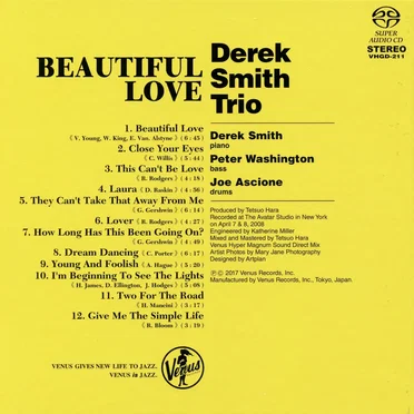 Beautiful Love by Derek Smith Trio - album cover