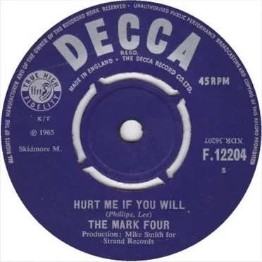 Hurt Me If You Will by The Mark Four - album cover