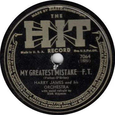 My Greatest Mistake / Flight of the Bumble Bee