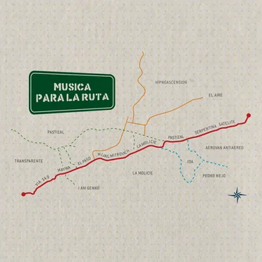 Música para la ruta by Various Artists - album cover