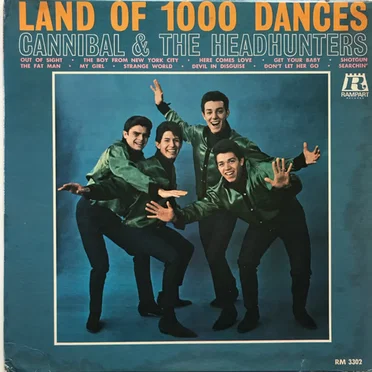 Land of 1000 Dances by Cannibal & the Headhunters - album cover