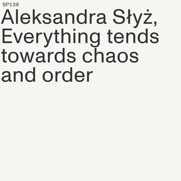 Everything tends towards chaos and order