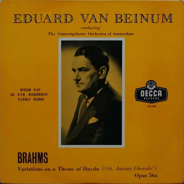 Variations on a Theme of Haydn (“St. Antoni Chorale”), op. 56a