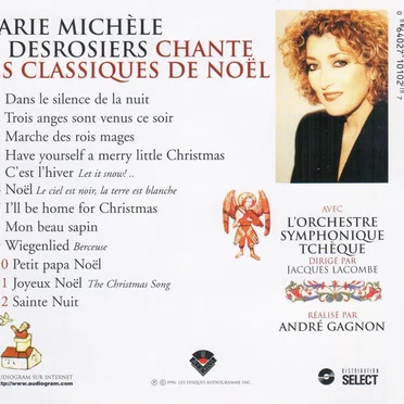 Marie Michèle Desrosiers chante les classiques de Noël