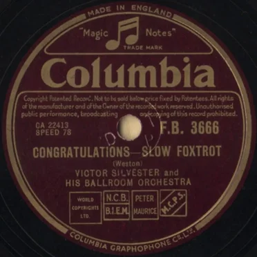Congratulations / Kiss in the Dark