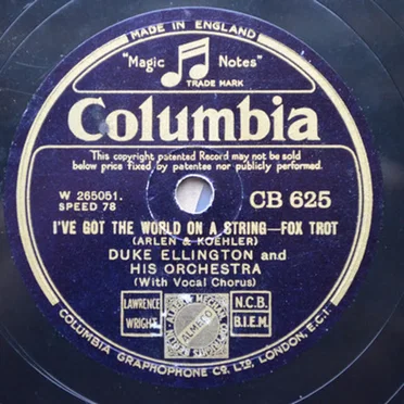 I've Got the World on a String / Down a Carolina Lane