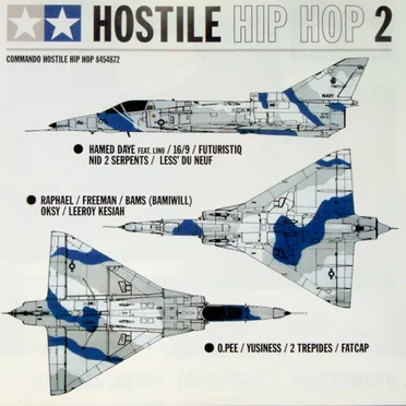 Hostile Hip Hop 2 by Various Artists - album cover