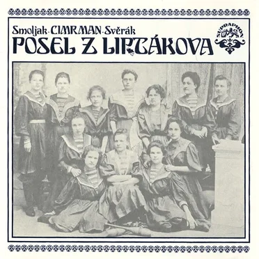 Posel z Liptákova by Jára Cimrman - album cover