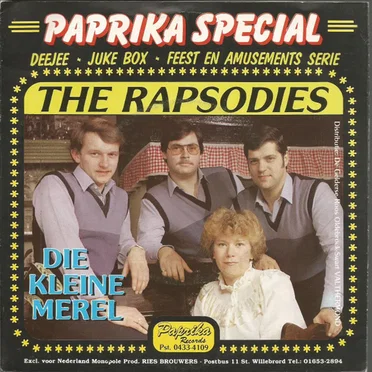 Die kleine merel by The Rapsodies - album cover