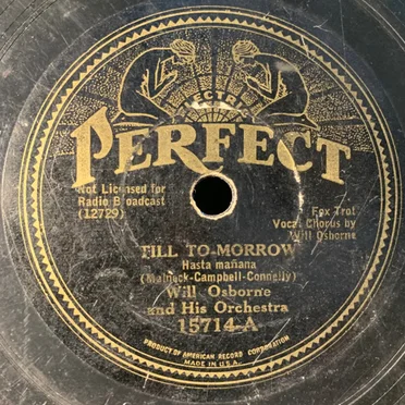 Till To-Morrow / Blue Moments