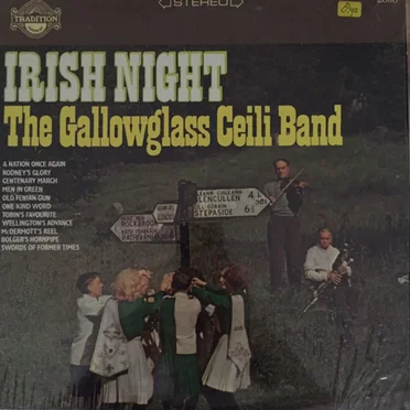 Irish Night by The Gallowglass Ceili Band - album cover