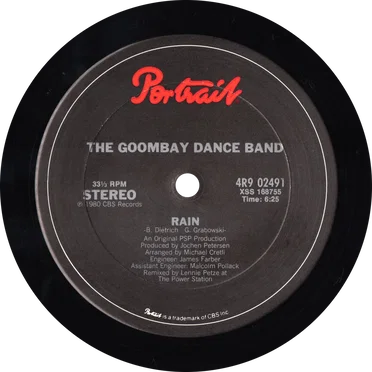 Rain by Goombay Dance Band - album cover