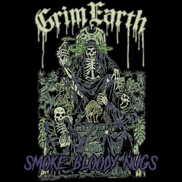 Smoke Bloody Nugs by Grim Earth - album cover