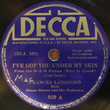 I've Got You Under My Skin / Rap Tap on Wood