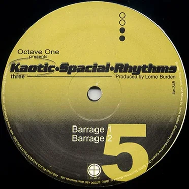 Three: Barrage by Kaotic Spacial Rhythms - album cover