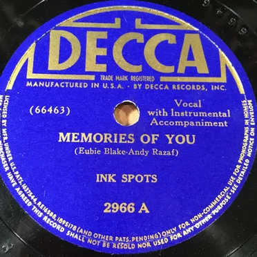 Memories of You / I'm Through