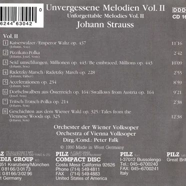 Unvergessene Melodien, Vol. II