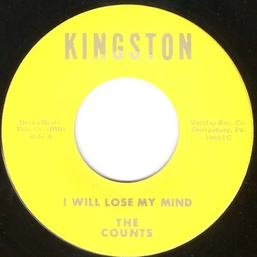 I Will Lose My Mind / Last Train by The Counts - album cover