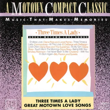 Three Times a Lady: Great Motown Love Songs by Various Artists - album cover