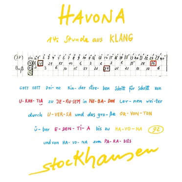 HAVONA: 14. Stunde aus KLANG