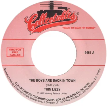 The Boys Are Back in Town / I'm Not in Love