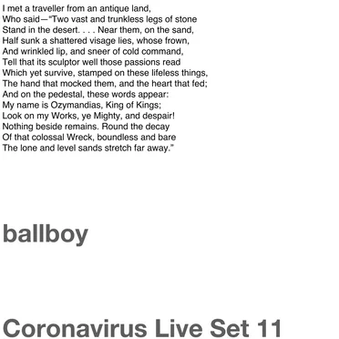 Coronavirus Live Set 11