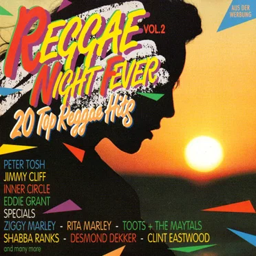 Reggae Night Fever, Vol. 2: 20 Top Reggae Hits by Various Artists - album cover