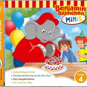 Benjamin Minis - Folge 4: Geburtstag im Zoo by Benjamin Blümchen - album cover
