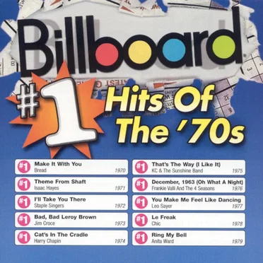 Billboard #1 Hits of the ’70s by Various Artists - album cover