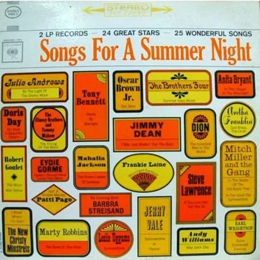Songs for a Summer Night by Various Artists - album cover
