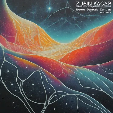 Neuro Galactic Canvas NGC 1132 by Zubin Sagar Center for Neuroaesthetic Studies - album cover