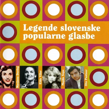 Legende slovenske popularne glasbe by Various Artists - album cover