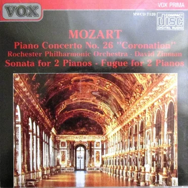 Piano Concerto no. 26 “Coronation” / Sonata for 2 Pianos / Fugue for 2 Pianos