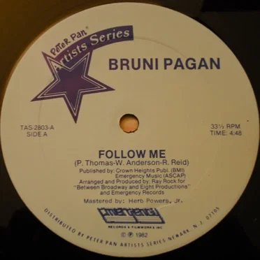 Follow Me by Bruni Pagan - album cover